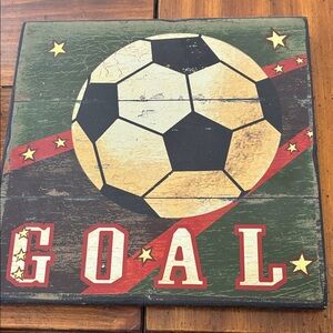 Soccer Goal Wall Art
